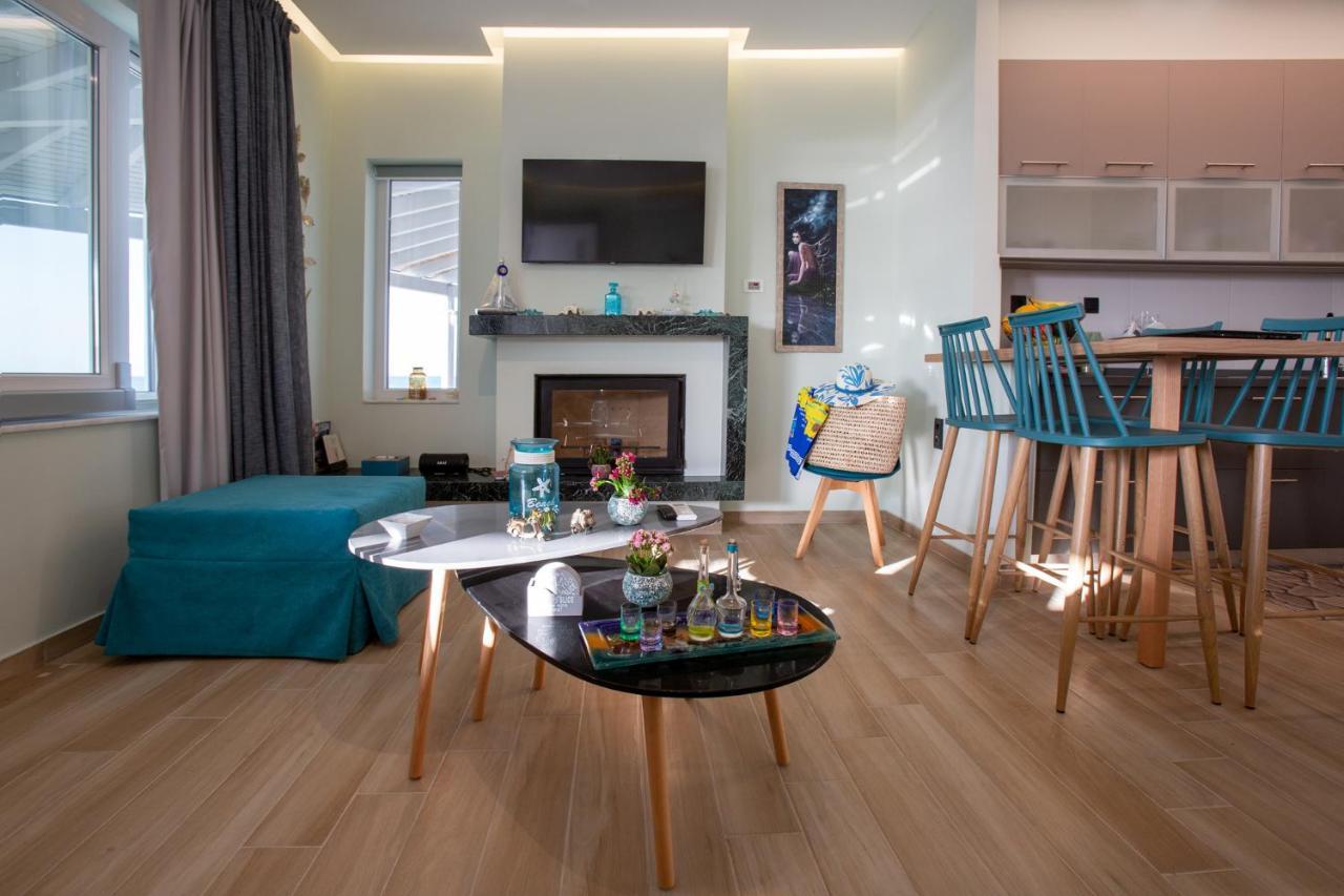 Kyma Seafront Suite By Estia Kokkini Hani Dış mekan fotoğraf