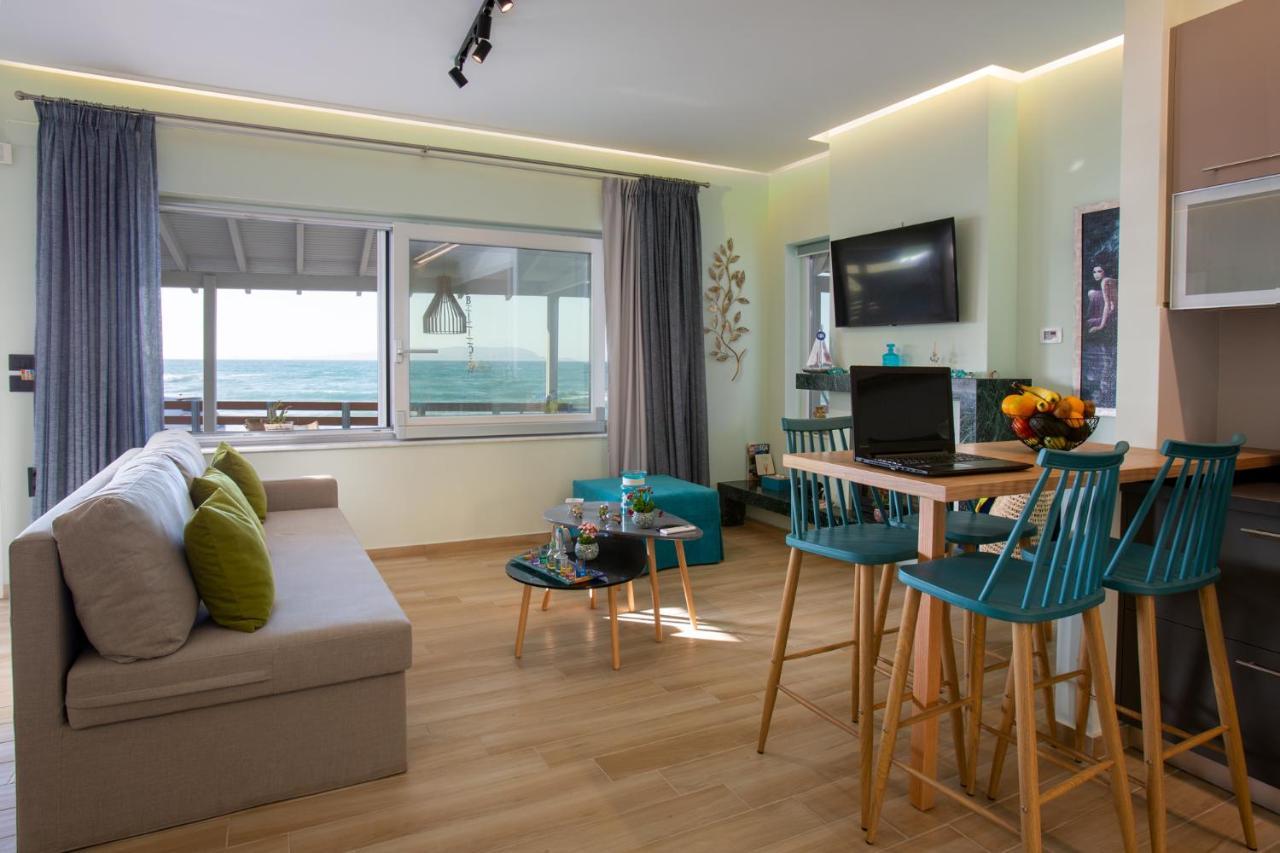 Kyma Seafront Suite By Estia Kokkini Hani Dış mekan fotoğraf